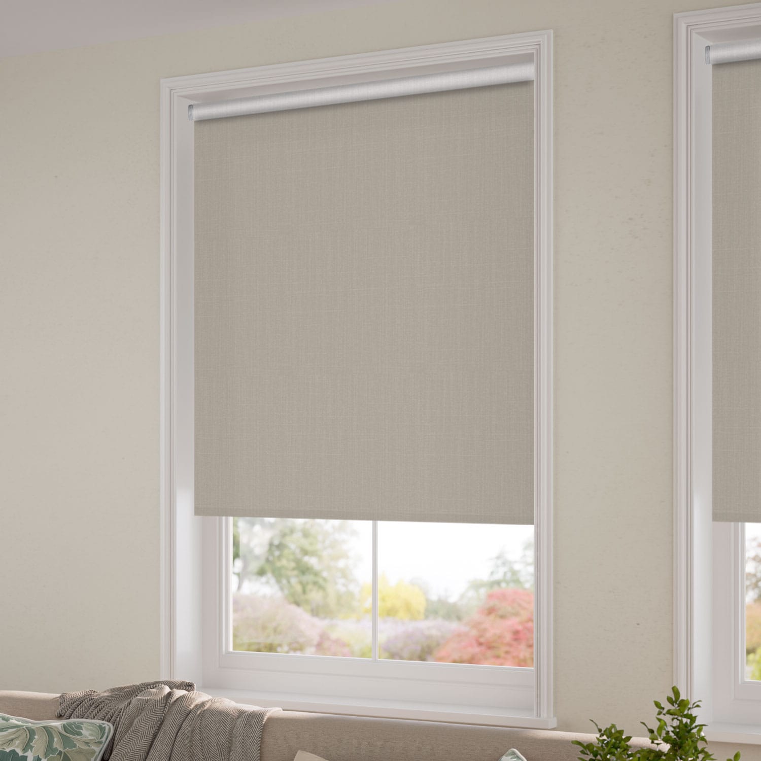 ColorizedZoom Twist2Go Choices Averley Parchment Roller Blind 4772