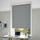 ColorizedZoom Electric Canali Blackout Steeple Grey Roller Blind 4785