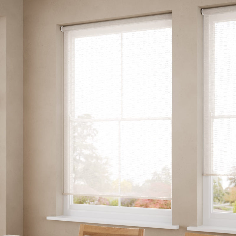 ColorizedZoom Oriel Voile Whitewash Roller Blind 4841