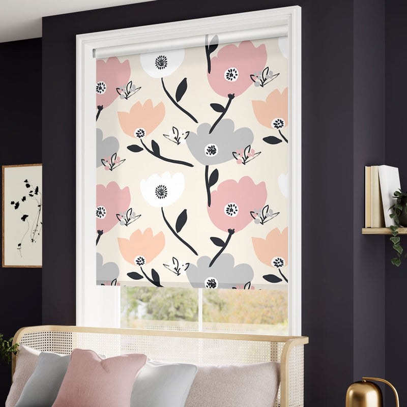 ColorizedZoom Flo Sherbet Roller Blind 4858