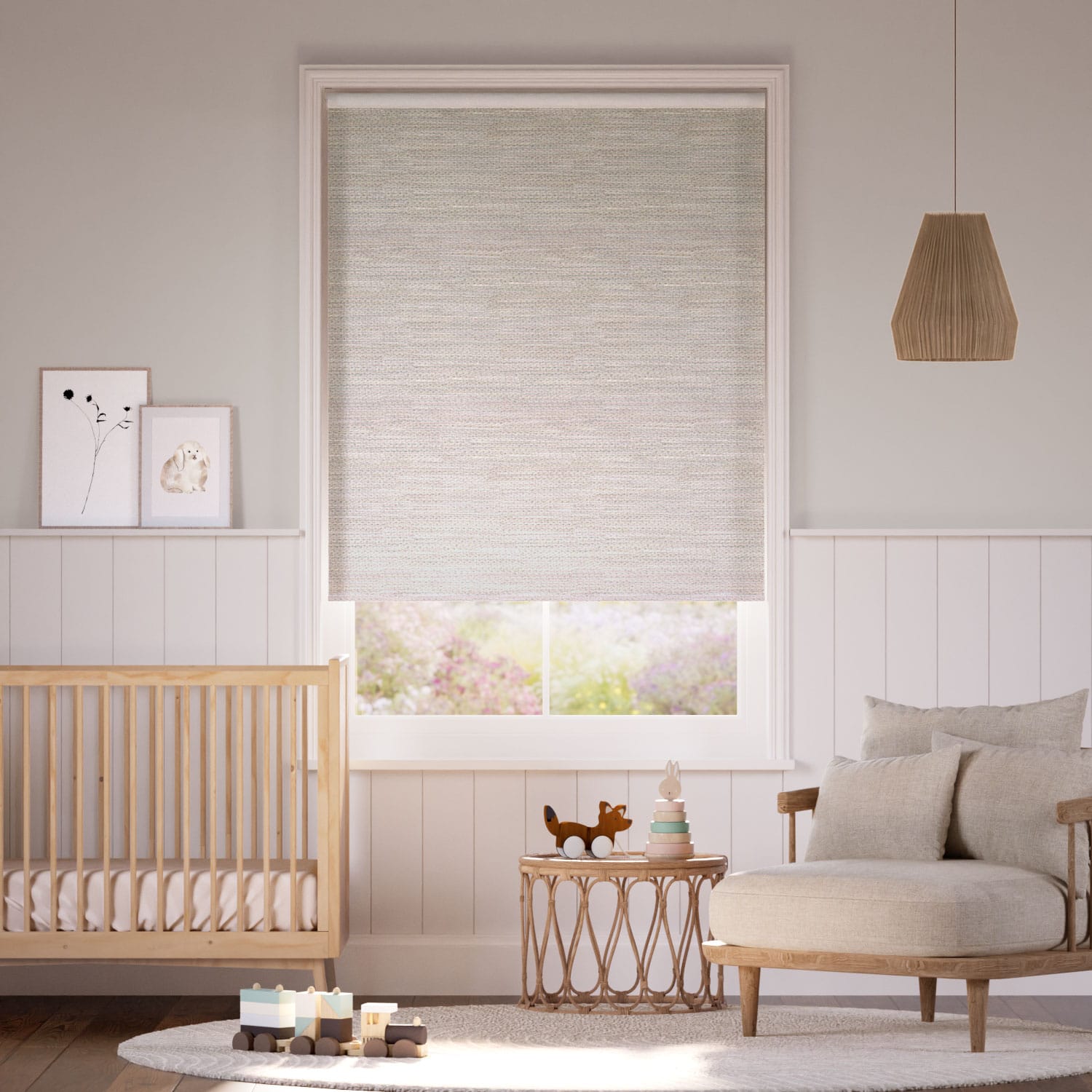 Colorized Twist2Go Choices Cleo Heather Roller Blind 4968