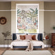 Colorized Mountain Palm Dusk Roller Blind 5064