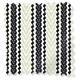 ColorizedSwatch Twist2Go Chester Stripe Slate Roller Blind sample image 5219