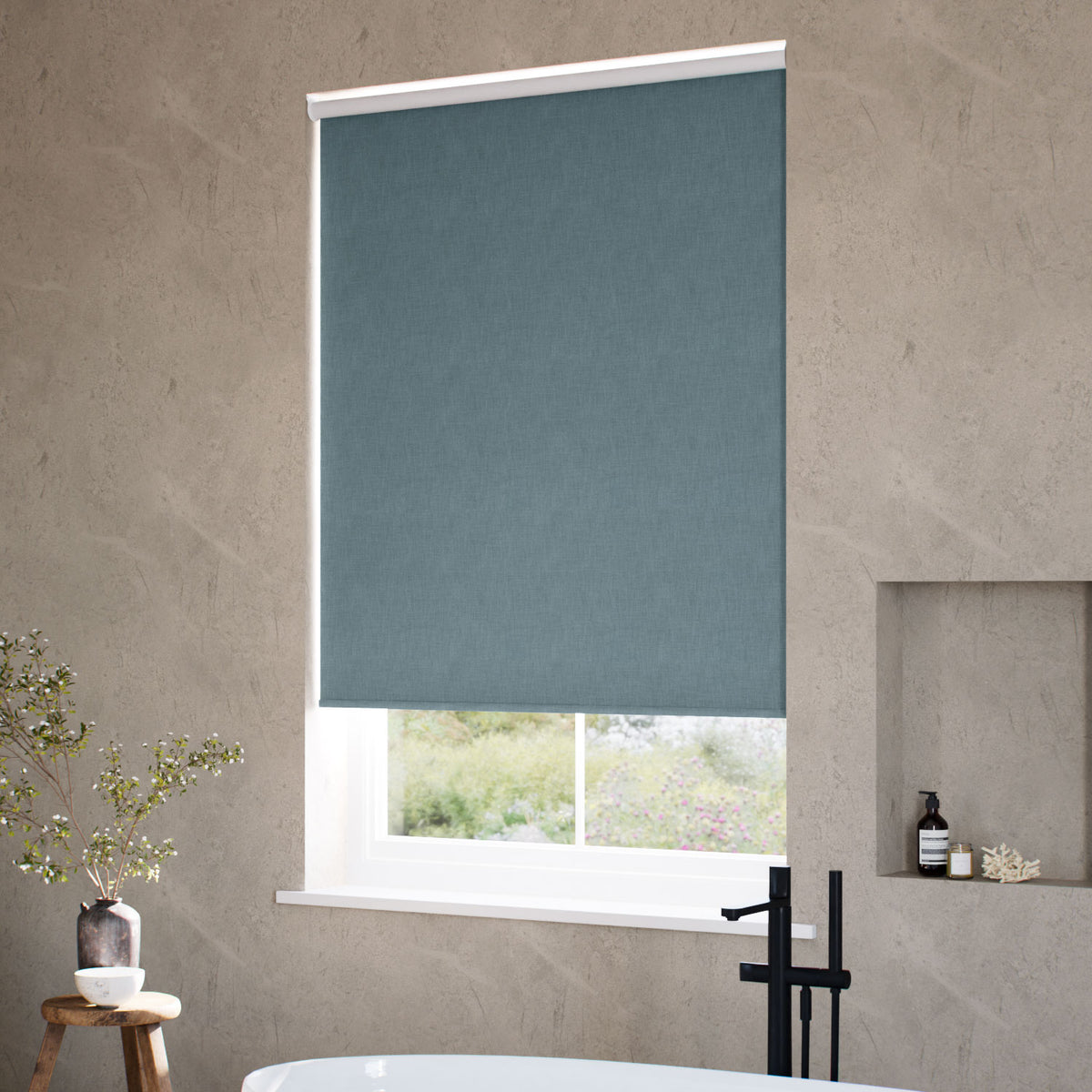 ColorizedZoom Choices Columbia Lapis Roller Blind 5224