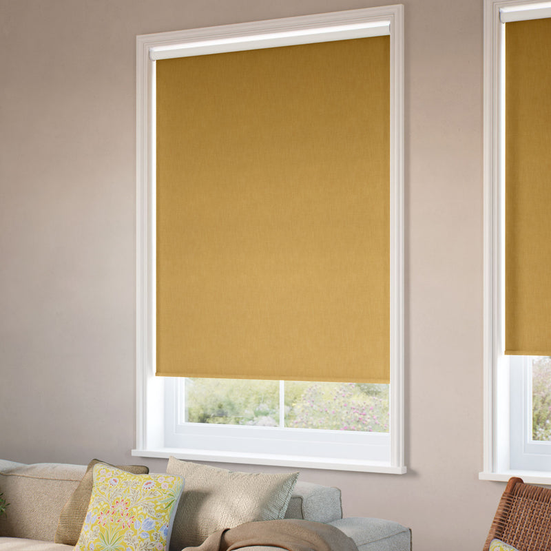 ColorizedZoom Twist2Go Choices Columbia Ochre Roller Blind 5238
