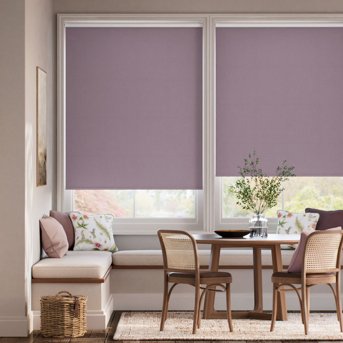 Colorized Twist2Go Choices Columbia Lavender Roller Blind 5236