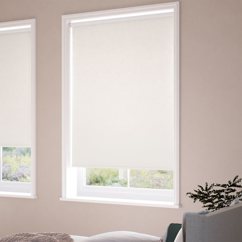 ColorizedZoom Twist2Go Choices Columbia Antique White Roller Blind 5232