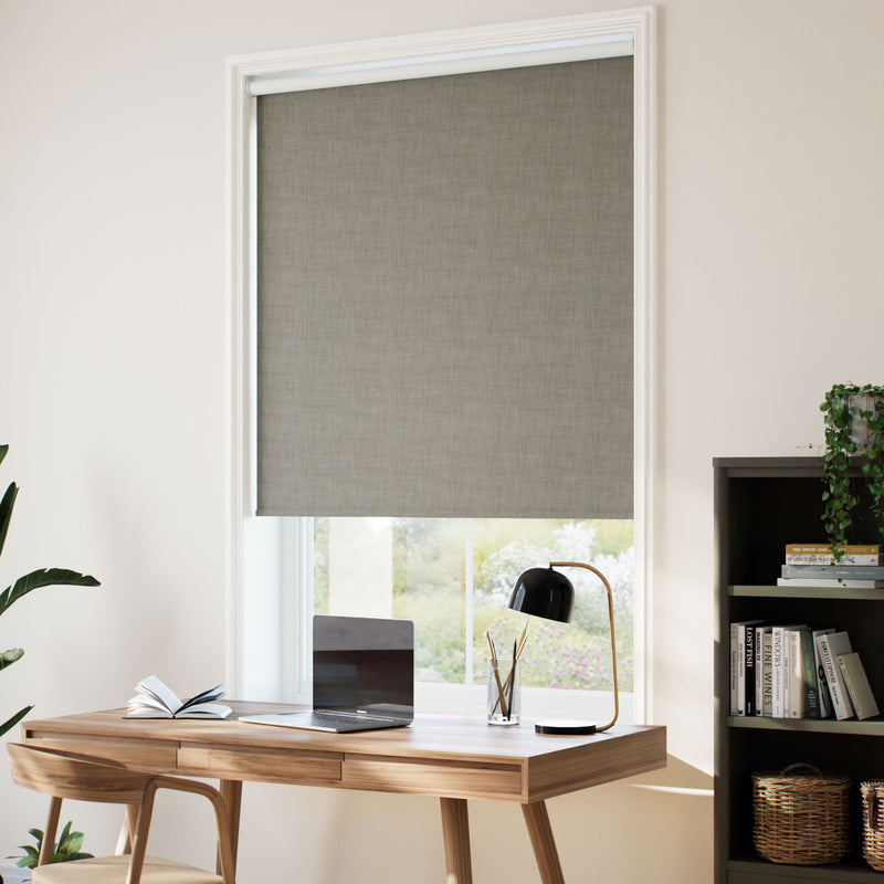 ColorizedZoom Choices Eco-Friendly Riley Tuscan Brown Roller Blind 5251