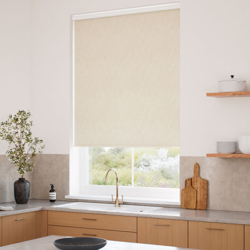 ColorizedZoom Choices Eco-Friendly Nyah Hopsack Roller Blind 5254