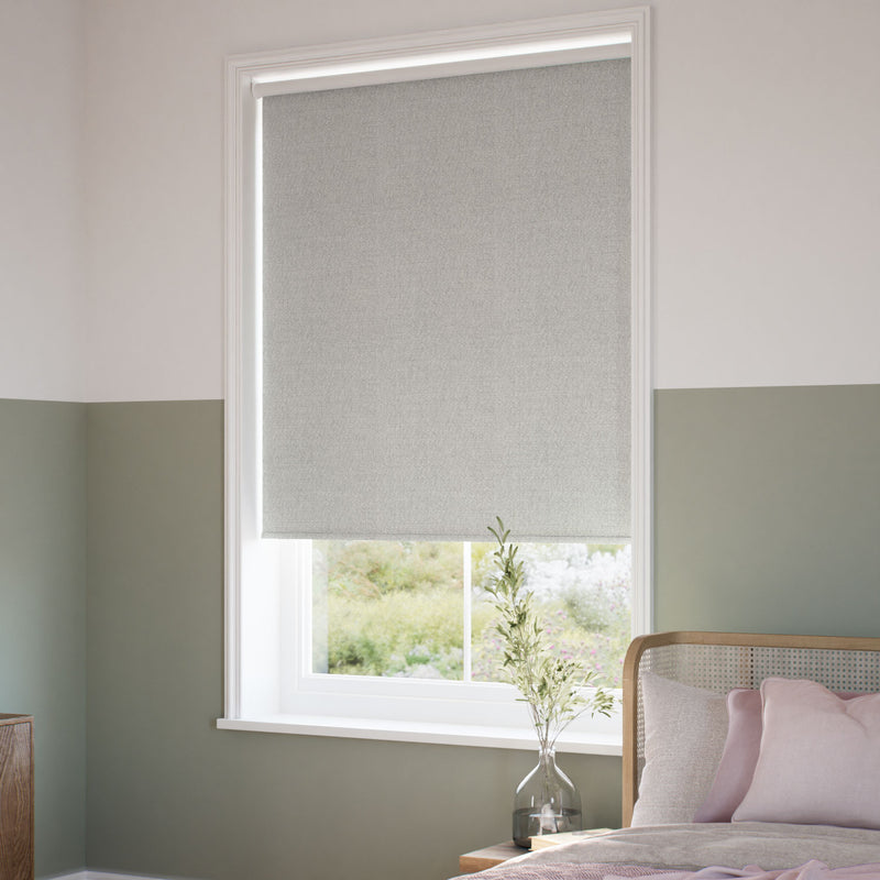 ColorizedZoom Choices Lydia Grey Wash Roller Blind 5262