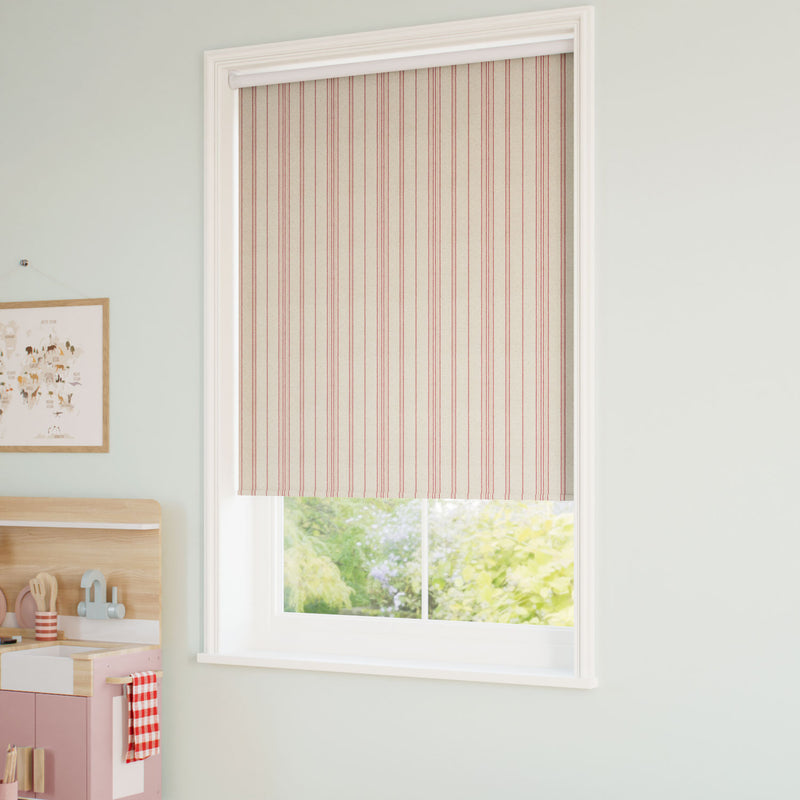 ColorizedZoom Twist2Go Choices Taylor Berry Stripe Roller Blind 5273