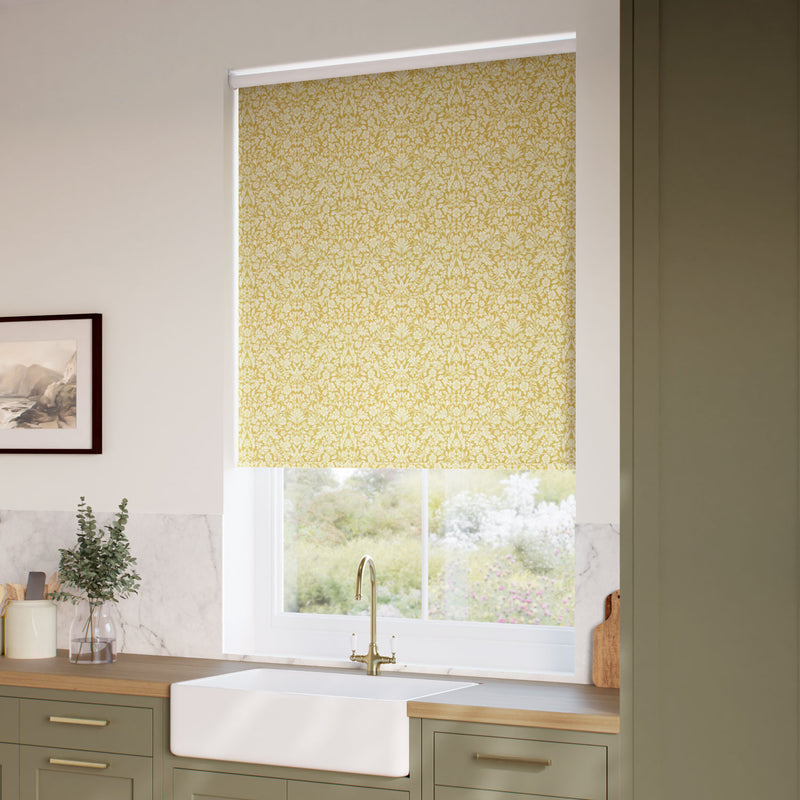 ColorizedZoom Eleni Gold Roller Blind 5357