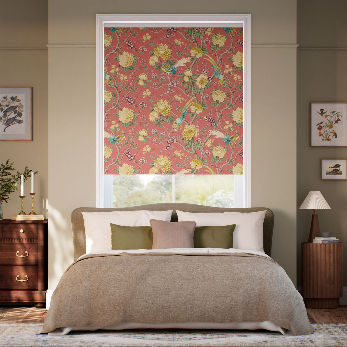 Colorized Elysian Paradise Pomelo Roller Blind 5364