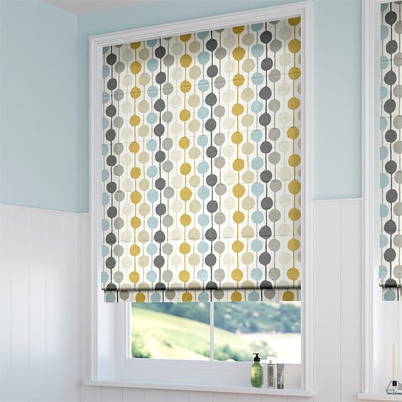 ColorizedZoom Taimi Stripe Coast Roman Blind 6637