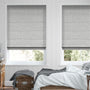Colorized Plush Chenille Soft Grey Roman Blind 6652