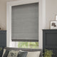 ColorizedZoom Paleo Linen Steel Roman Blind 6679