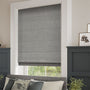 ColorizedZoom Paleo Linen Steel Roman Blind 6679
