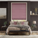 Colorized Paleo Linen Damson  Roman Blind 6664