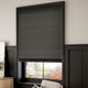 ColorizedZoom Paleo Linen Homespun Grey  Roman Blind 6669
