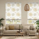 Colorized Gardenia Sand  Roman Blind 6693