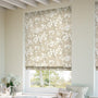 ColorizedZoom Madelyn Linen Chalk White Roman Blind 6695