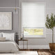 Colorized Eminence Faux Silk Snowdrop Roman Blind 6717