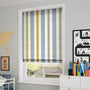 ColorizedZoom Truro Stripe Coastal Blue Roman Blind 6718