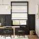 Colorized Cardigan Stripe Stone Roman Blind 6725