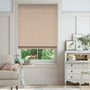 Colorized Bijou Linen Mink  Roman Blind 6733