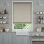 Colorized Bijou Linen Grey Wash Roman Blind 8971