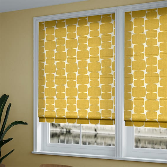 ColorizedZoom Lohko Golden Syrup Roman Blind 6767