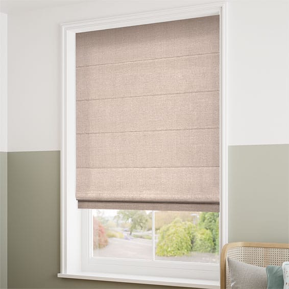 ColorizedZoom Harrow Warm Blush Roman Blind 6788