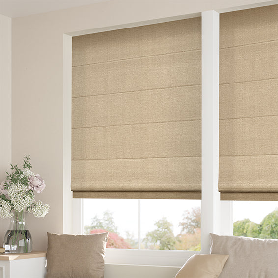 ColorizedZoom Harrow Barley Roman Blind 6772