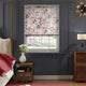 Colorized Paeonia Velvet Rose Roman Blind 6801