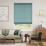 Colorized Eternity Linen Teal Roman Blind 6838