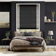 Colorized Eclissi Charcoal Roman Blind 6848