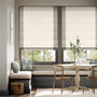 Colorized Puritan Dove White Roman Blind 6853