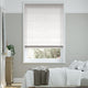 Colorized Velvet Pure White Roman Blind 6860