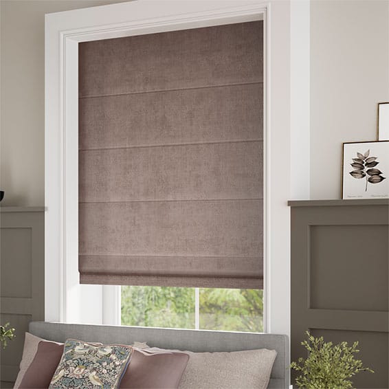 ColorizedZoom Velvet Stone Roman Blind 6861