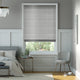 Colorized Dupioni Faux Silk Platinum Roman Blind 6874