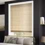 ColorizedZoom Dupioni Faux Silk Flax Roman Blind 6871