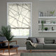 Colorized Sumi Steel Roman Blind 6879