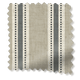 ColorizedSwatch Twill Stripe Linen Smoke Roman Blind sample image 8960