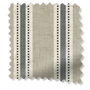 ColorizedSwatch Twill Stripe Linen Smoke Roman Blind sample image 8960