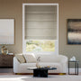 Colorized Ahisma Luxe Faux Silk Mink Roman Blind 6930