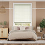 Colorized Twill Stripe Stone  Roman Blind 8750