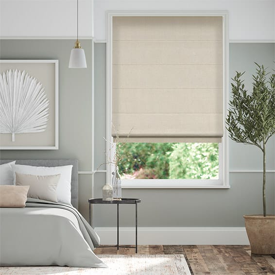 Colorized Aspen Cream Roman Blind 6989