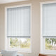 ColorizedZoom Devon Stripe Ocean Blue Roman Blind 8753