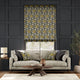 Colorized William Morris Compton Amber Roman Blind 7076