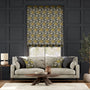 Colorized William Morris Compton Amber Roman Blind 7076